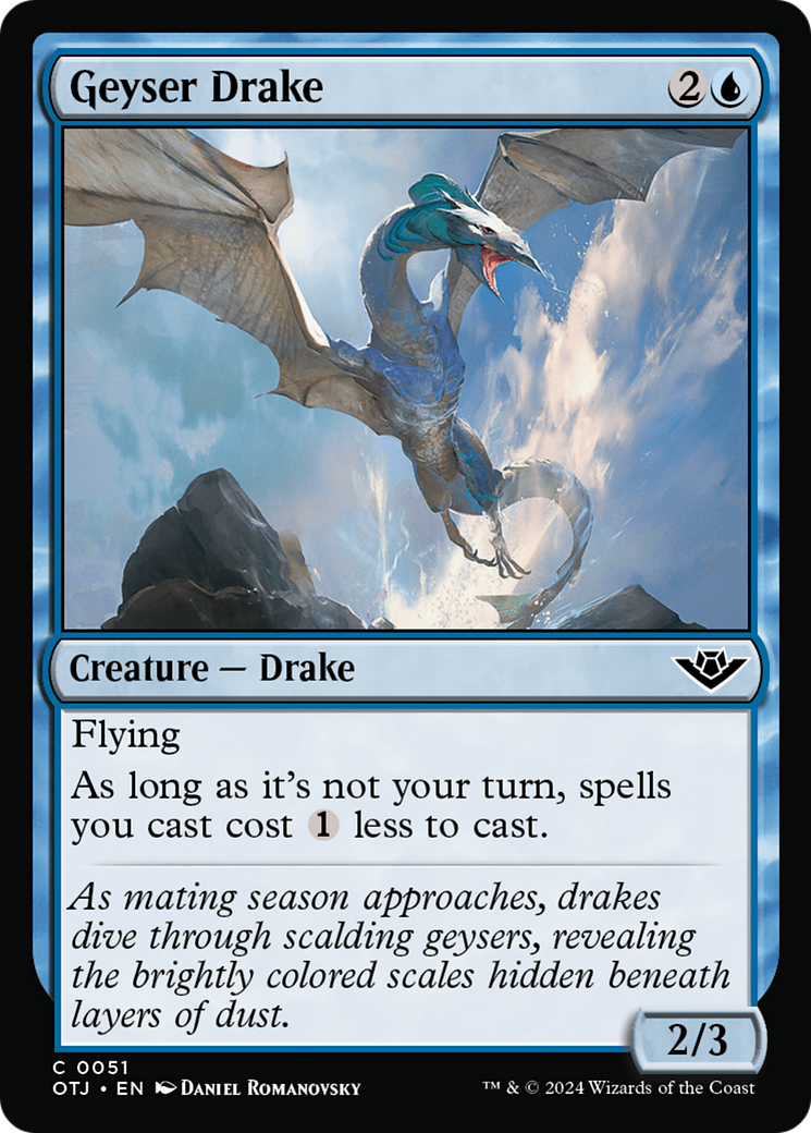 Geyser Drake [Outlaws of Thunder Junction]