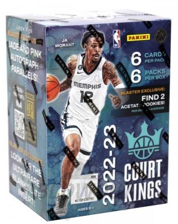 2022-23 Panini Court Kings Basketball International 6-Pack Blaster Box