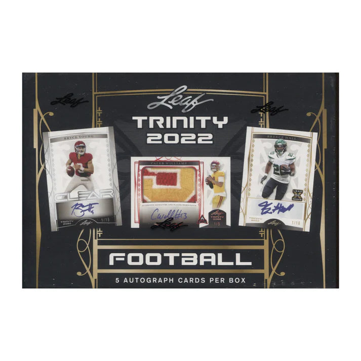 2022 Leaf Trinity Football Hobby Box