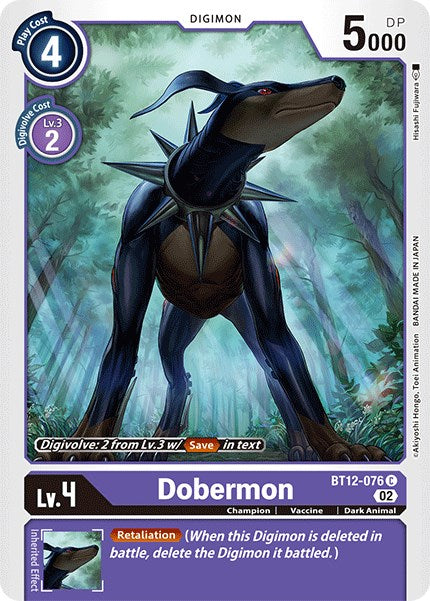 Dobermon [BT12-076] [Across Time]