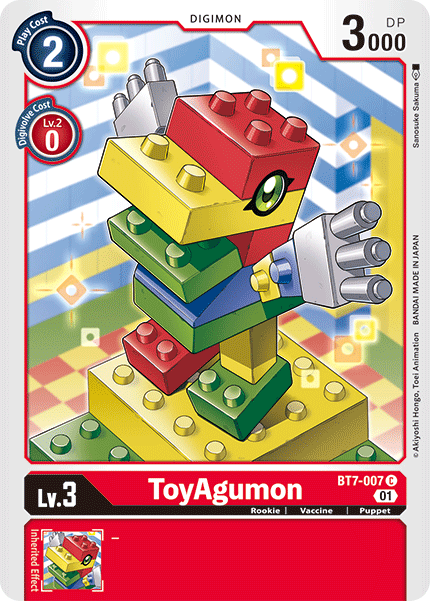 ToyAgumon [BT7-007] [Next Adventure]