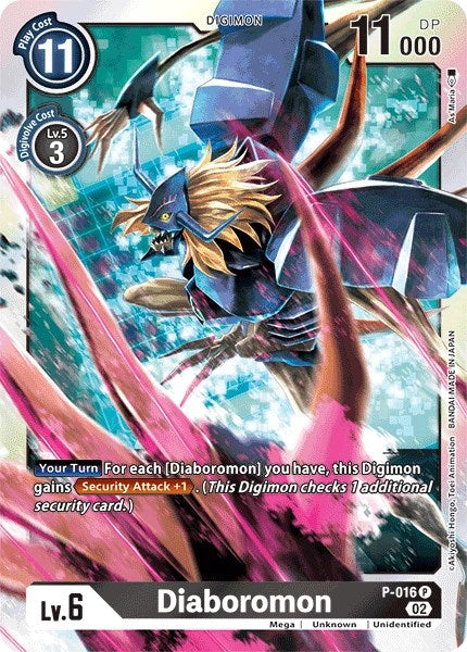 Diaboromon [P-016] (Resurgence Booster Reprint) [Resurgence Booster]