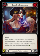 Bonds of Memory (Blue) [NUU017] (Part the Mistveil Nuu Blitz Deck)