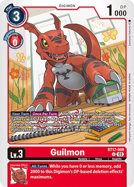 Guilmon [BT17-008] [Secret Crisis]