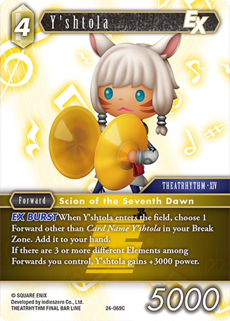 Y'shtola EX [Hidden Legends]