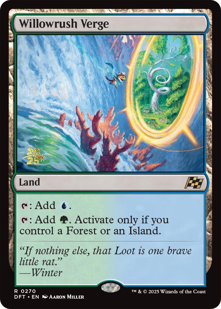 Willowrush Verge [Aetherdrift Prerelease Promos]