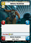 Hopeful Volunteer (980) (Hyperspace Foil) (980) [Jump to Lightspeed]