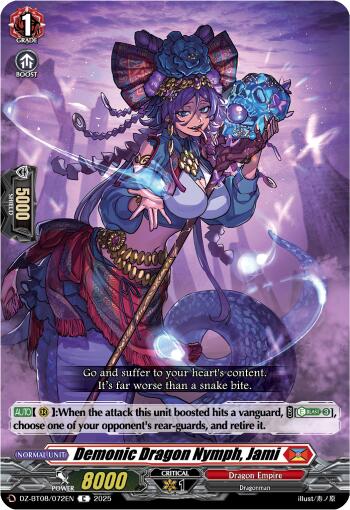 Demonic Dragon Nymph, Jami (DZ-BT08/072EN) [DZ-BT08: Knights 0f Rebirth]