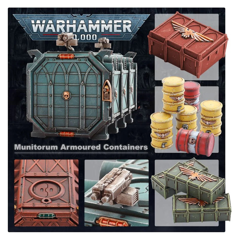 Warhammer: 40,000 - Battlezone: Manufactorum - Munitorum Armored Containers