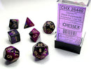 Chessex Mini Dice - Gemini Black-Purple/Gold