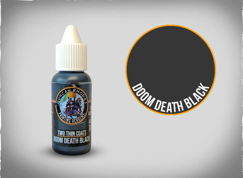 Two Thin Coats: Doom Death Black