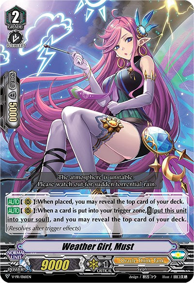 Weather Girl, Must (V-PR/0161EN) [V Promo Cards]