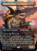 Captain Howler, Sea Scourge (Borderless) [Aetherdrift]