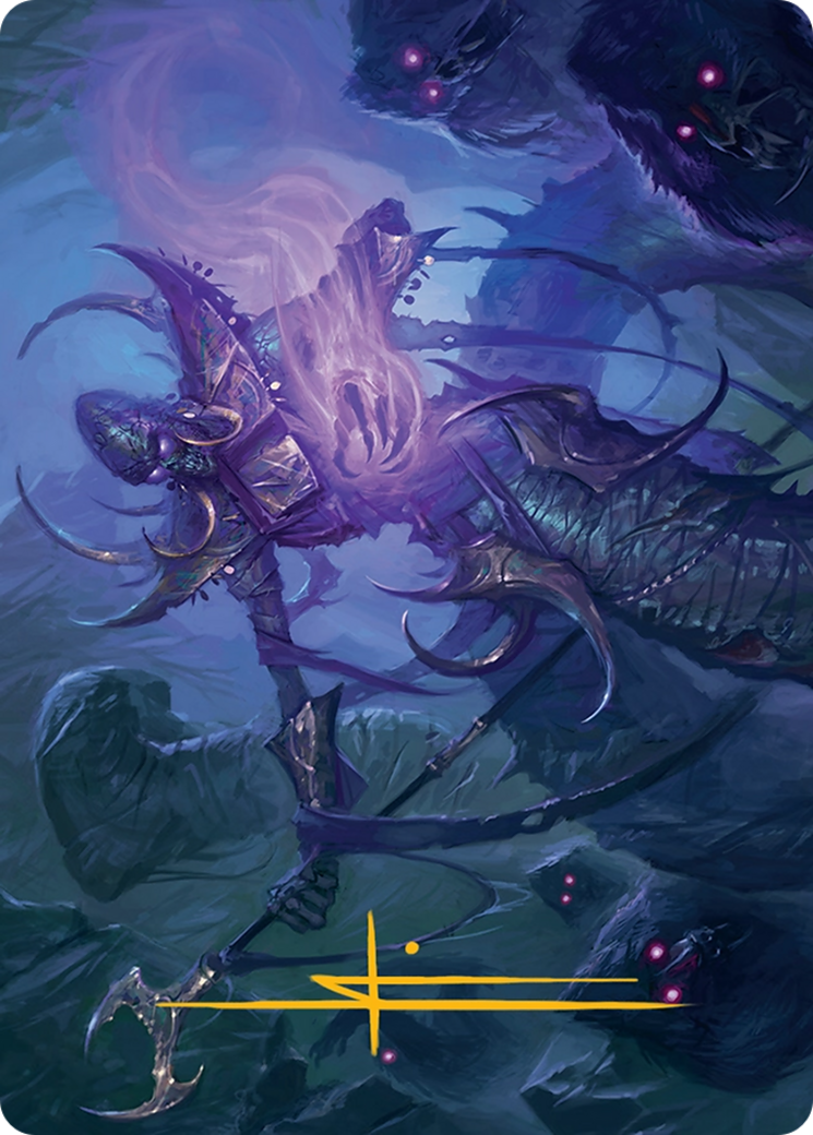 Sidisi, Regent of the Mire Art Card (14/54) [Tarkir: Dragonstorm Art Series]