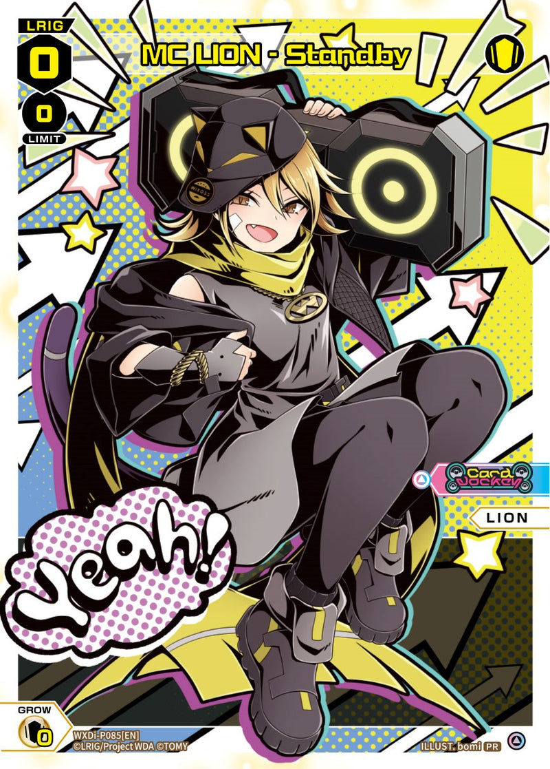 MC LION - Standby (Alternate Art) (WXDi-P085) [Promo Cards]