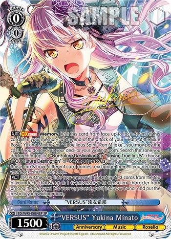 "VERSUS" Yukina Minato [BanG Dream! Girls Band Party! 5th Anniversary]