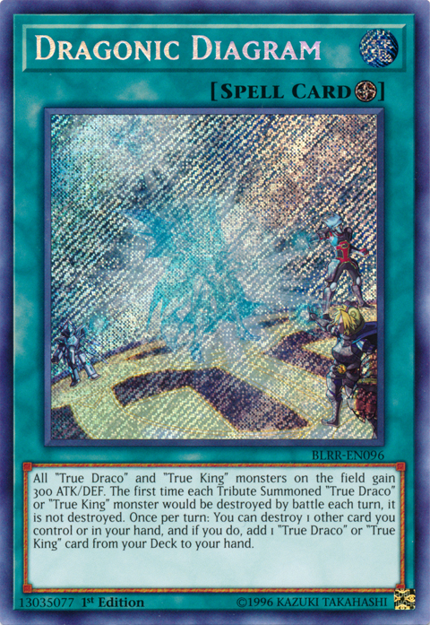 Dragonic Diagram [BLRR-EN096] Secret Rare