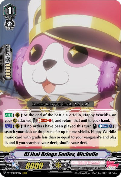 DJ that Brings Smiles, Michelle (V-TB01/010EN) [BanG Dream! FILM LIVE]