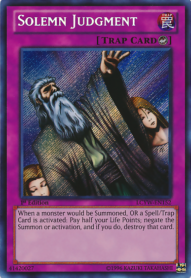 Solemn Judgment [LCYW-EN152] Secret Rare