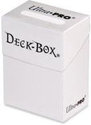 Solid Color Deck Box - White