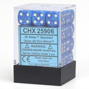 Water Elemental 12mm D6 Dice Block (36) - Cape Fear Collectibles
