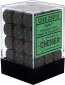 Earth Elemental 12mm D6 Dice Block (36) - Cape Fear Collectibles