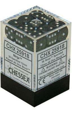 Ninja 12mm D6 Dice Block (36) - Cape Fear Collectibles