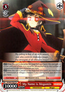 My Name is Megumin (KS/W49-TE09 TD) [KonoSuba]