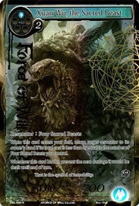 Xuan Wu, the Sacred Beast (Full Art) (SKL-049) [The Seven Kings of the Lands]