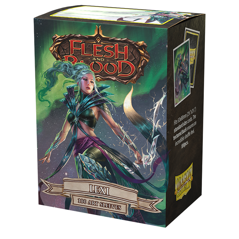 Dragon Shield: Standard 100ct Art Sleeves - Flesh and Blood (Lexi)