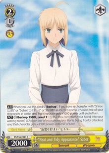 "Neat and Tidy Appearance" Saber (FS/S36-E023 C) [Fate/Stay Night [Unlimited Blade Works] Vol. II]