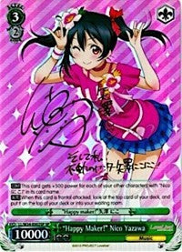 "Happy Maker!" Nico Yazawa (LL/W34-E002SP SP) [Love Live! Vol. 2]