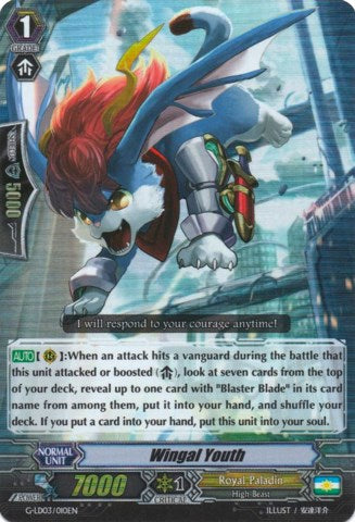 Wingal Youth (RRR) (G-LD03/010EN) [G-Legend Deck Vol.3: The Blaster]