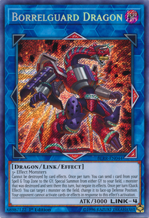 Borrelguard Dragon [BLRR-EN044] Secret Rare