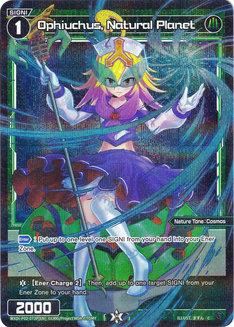 Ophiuchus, Natural Planet (Parallel Foil) (WXDi-P02-073P) [Changing Diva]