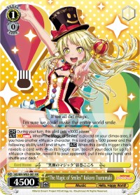 "The Magic of Smiles" Kokoro Tsurumaki (BD/EN-W03-001 RR) [BanG Dream! Girls Band Party! MULTI LIVE]