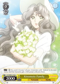 Kinomoto Family (CCS/WX01-019c C) [Cardcaptor Sakura: Clear Card]