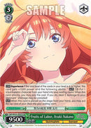 Fruits of Labor, Itsuki Nakano (5HY/W101-E037S SR) [The Quintessential Quintuplets Movie]