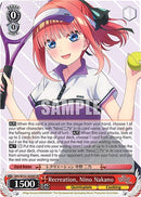 Recreation, Nino Nakano (5HY/W101-E056S SR) [The Quintessential Quintuplets Movie]