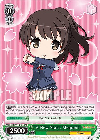 A New Start, Megumi (Foil) [Saekano How to Raise a Boring Girlfriend. flat]