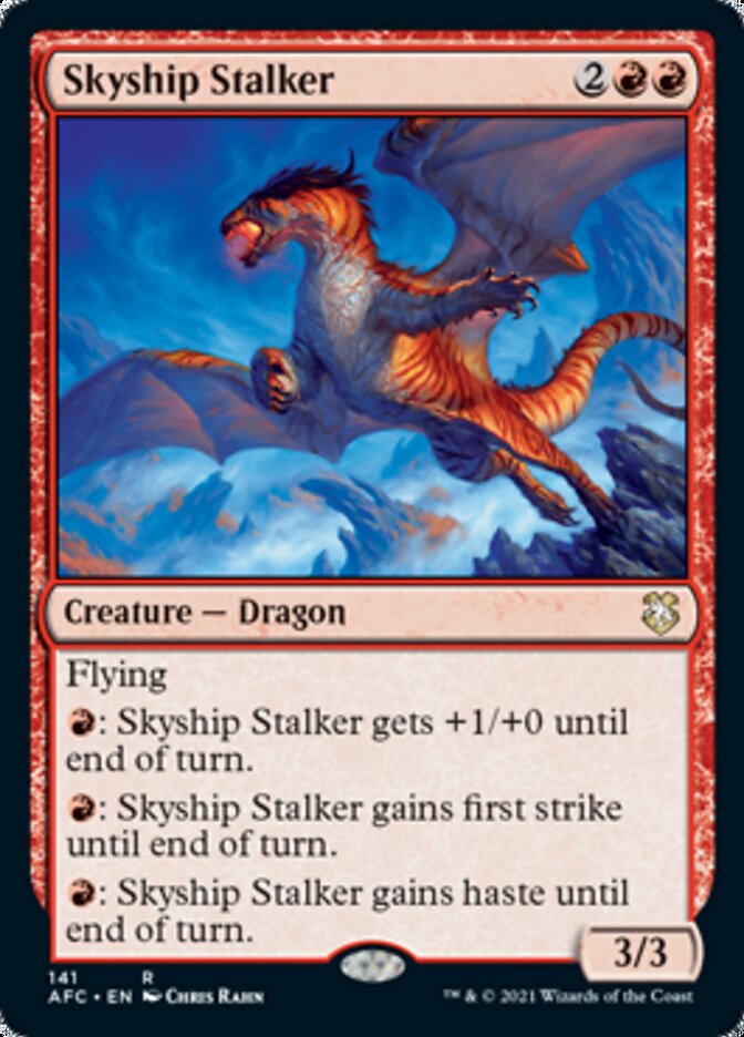 Skyship Stalker [Dungeons & Dragons: Adventures in the Forgotten Realms Commander]