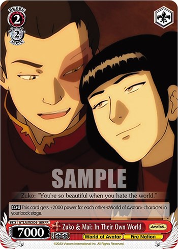 Zuko & Mai: In Their Own World [Avatar: The Last Airbender]