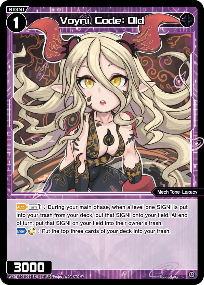 Voyni, Code: Old (WXDi-P09-079[EN]) [Conflated Diva]