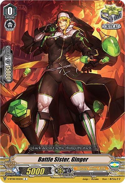 Battle Sister, Ginger (V-BT08/055EN C) [Silverdust Blaze]