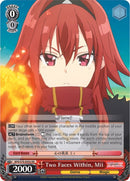 Two Faces Within, Mii (BFR/S78-E056 RR) [BOFURI: I Don't Want to Get Hurt, so I'll Max Out My Defense]