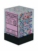 Dice Menagerie 10: 12mm D6 Festive Pop Art/Blue (36) - Cape Fear Collectibles