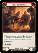 Strategic Planning (Red) [UPR200] (Uprising)  Rainbow Foil