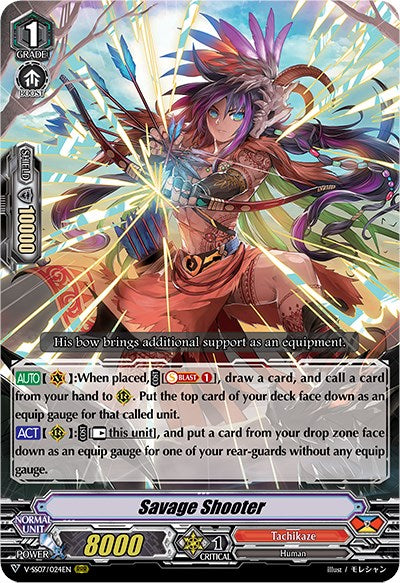 Savage Shooter (V-SS07/024EN) [Clan Selection Plus Vol.1]