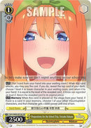 Preparations for the School Trip, Yotsuba Nakano (5HY/W90-E016S SR) [The Quintessential Quintuplets 2]