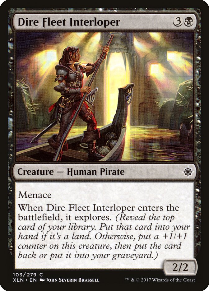 Dire Fleet Interloper [Ixalan]